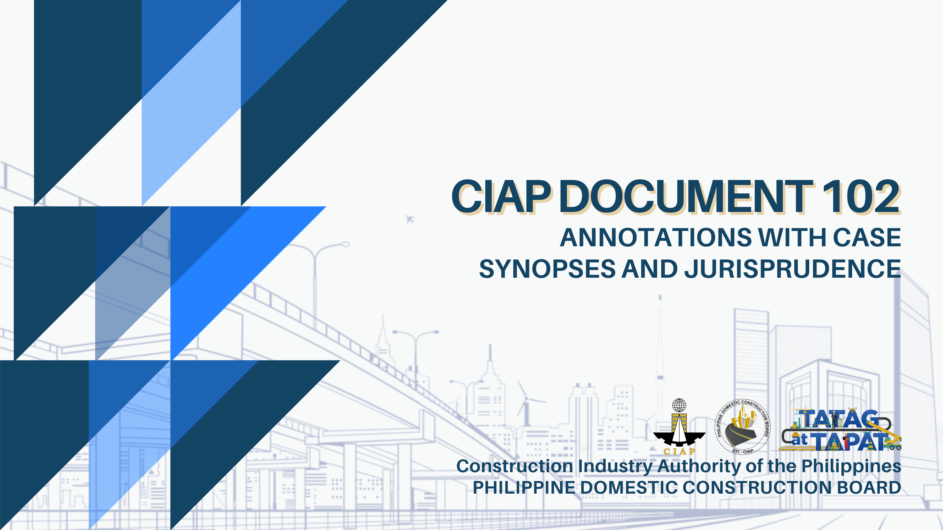 CIAP DOCUMENT 102: ANNOTATIONS WITH CASE SYNOPSES AND JURISPRUDENCE